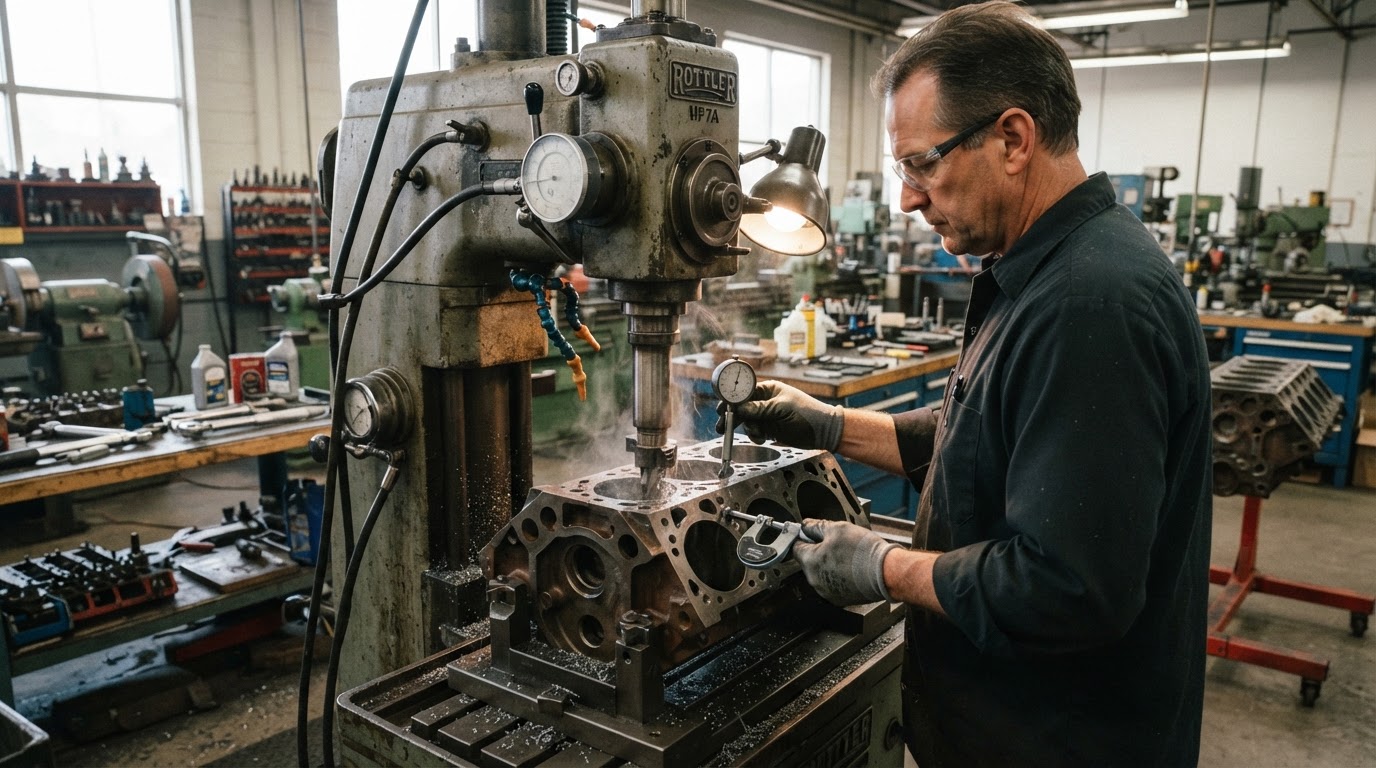 Engine Machine Shop Services at Five Star Engine Rebuilders, Dallas, TX
